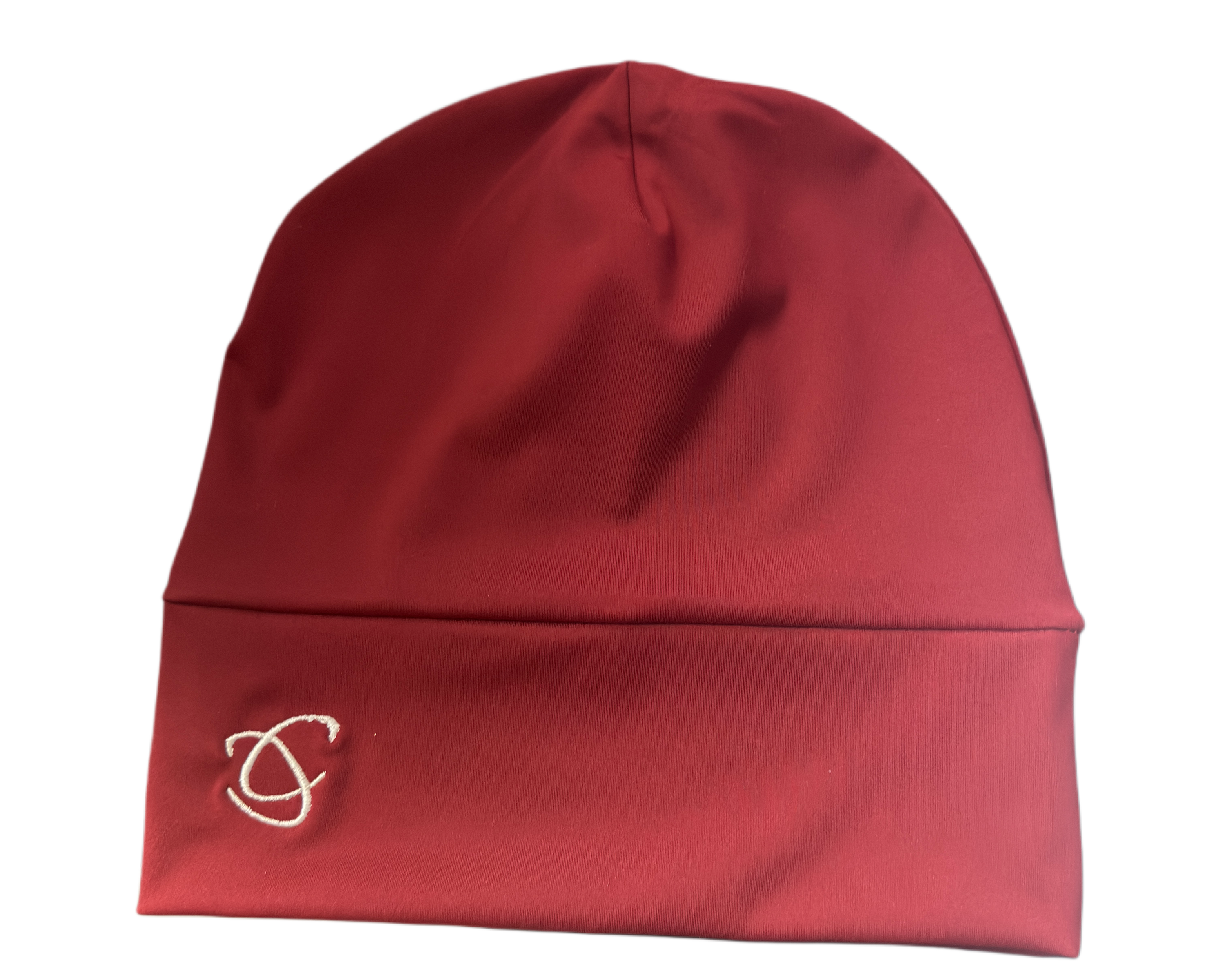 Wine Red Skull Cap